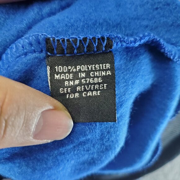 Ashley Stewart Suit Women Size 2X Royal Blue Rainbow Stripe Sweat Set *NWT* - Picture 4 of 16